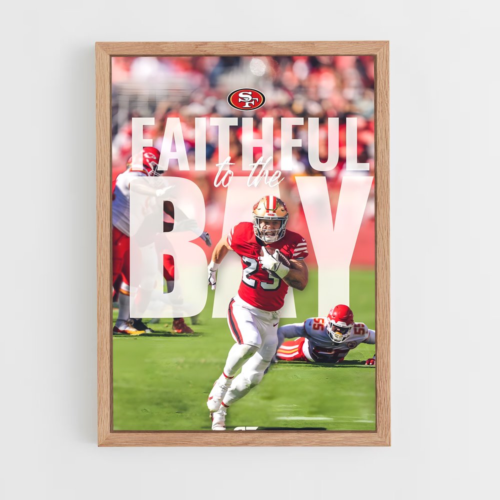 Poster Touchdown 49ers (vue 4)